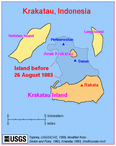 Krakatau Map